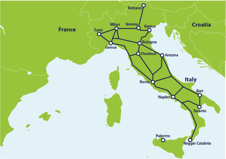 Trains en Italie Interrail.eu